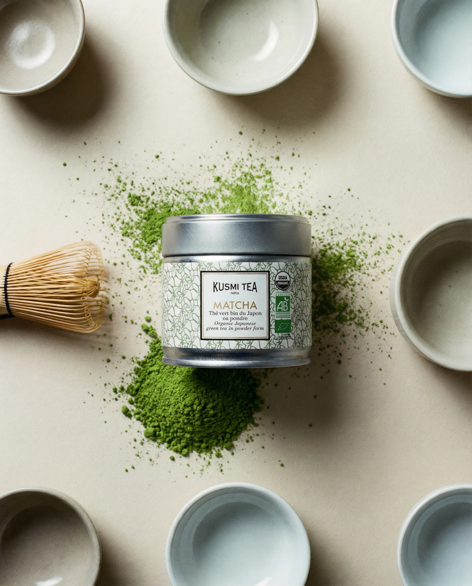 Kusmi Tea Matcha jakości ceremonialnej Bio