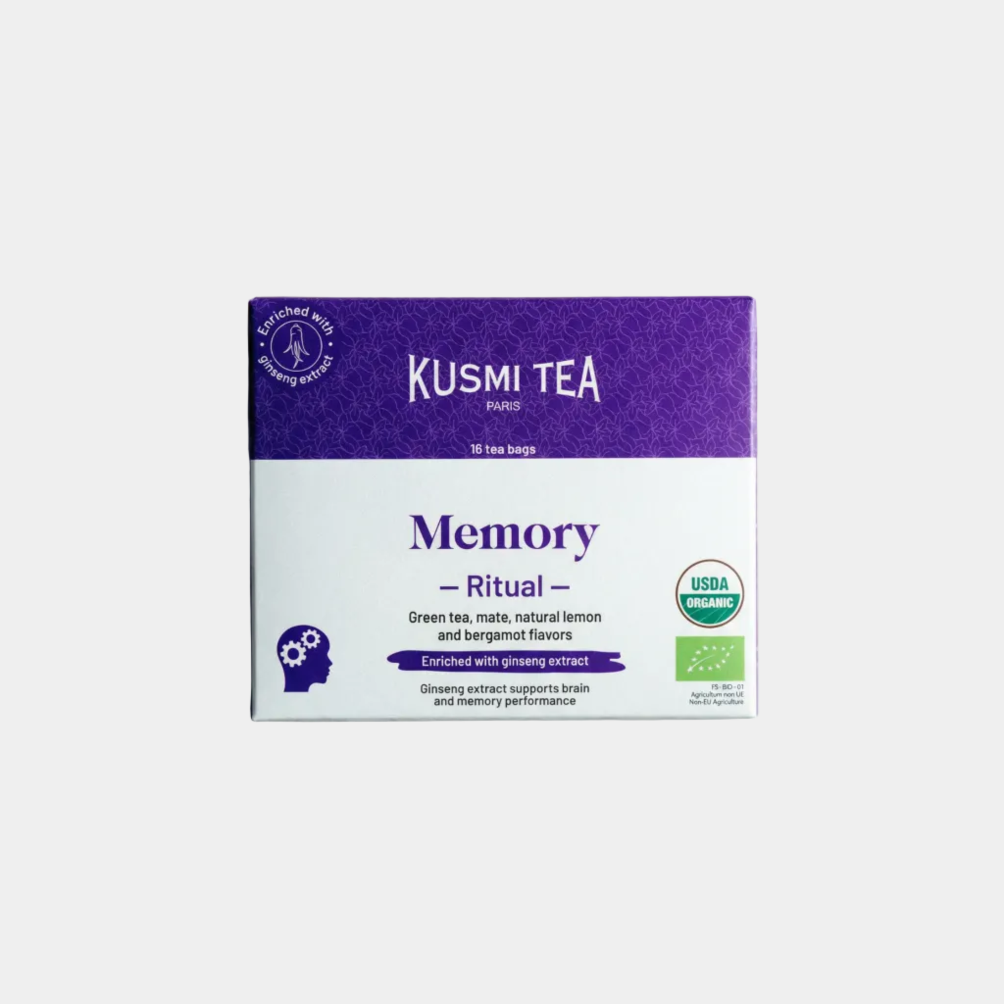 Kusmi Tea Memory Ritual herbata poprawiająca koncentrację - 18 saszetek