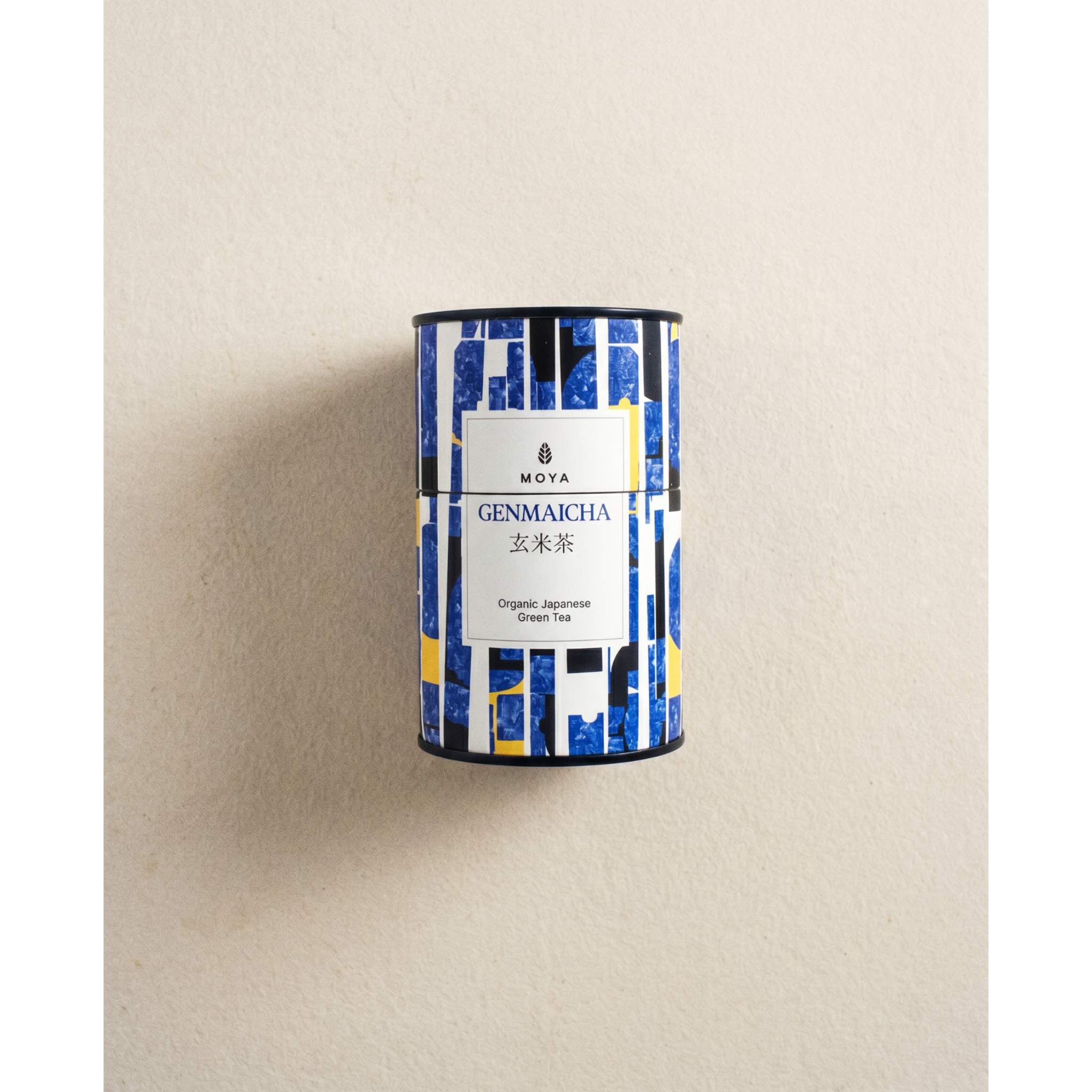 Moya Genmaicha organiczna japońska zielona herbata – Puszka 60g