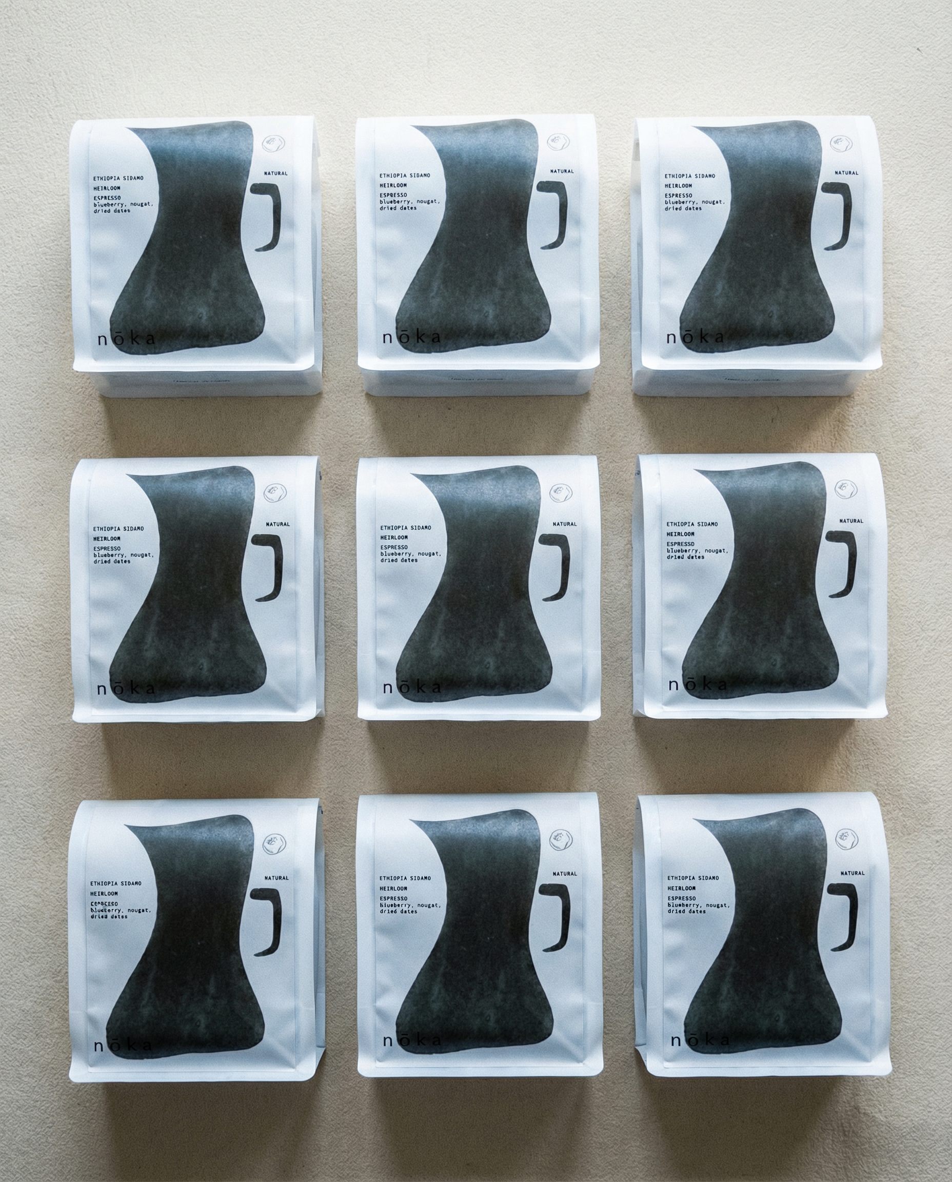 Noka Roastery kawa ziarnista specialty do ekspresu Ethiopia Sidamo 250 g