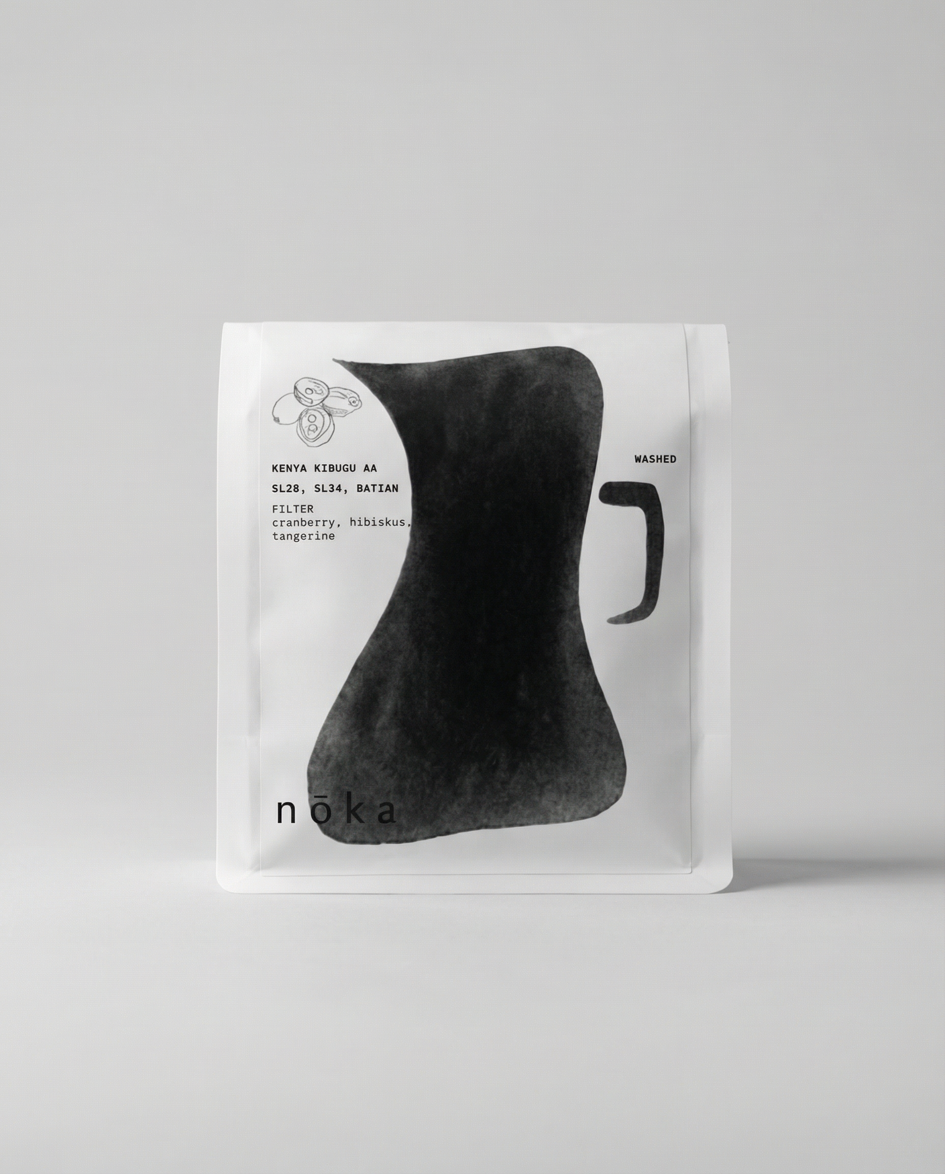 Noka Roastery Kenya Kibugu - kawa ziarnista - filtr