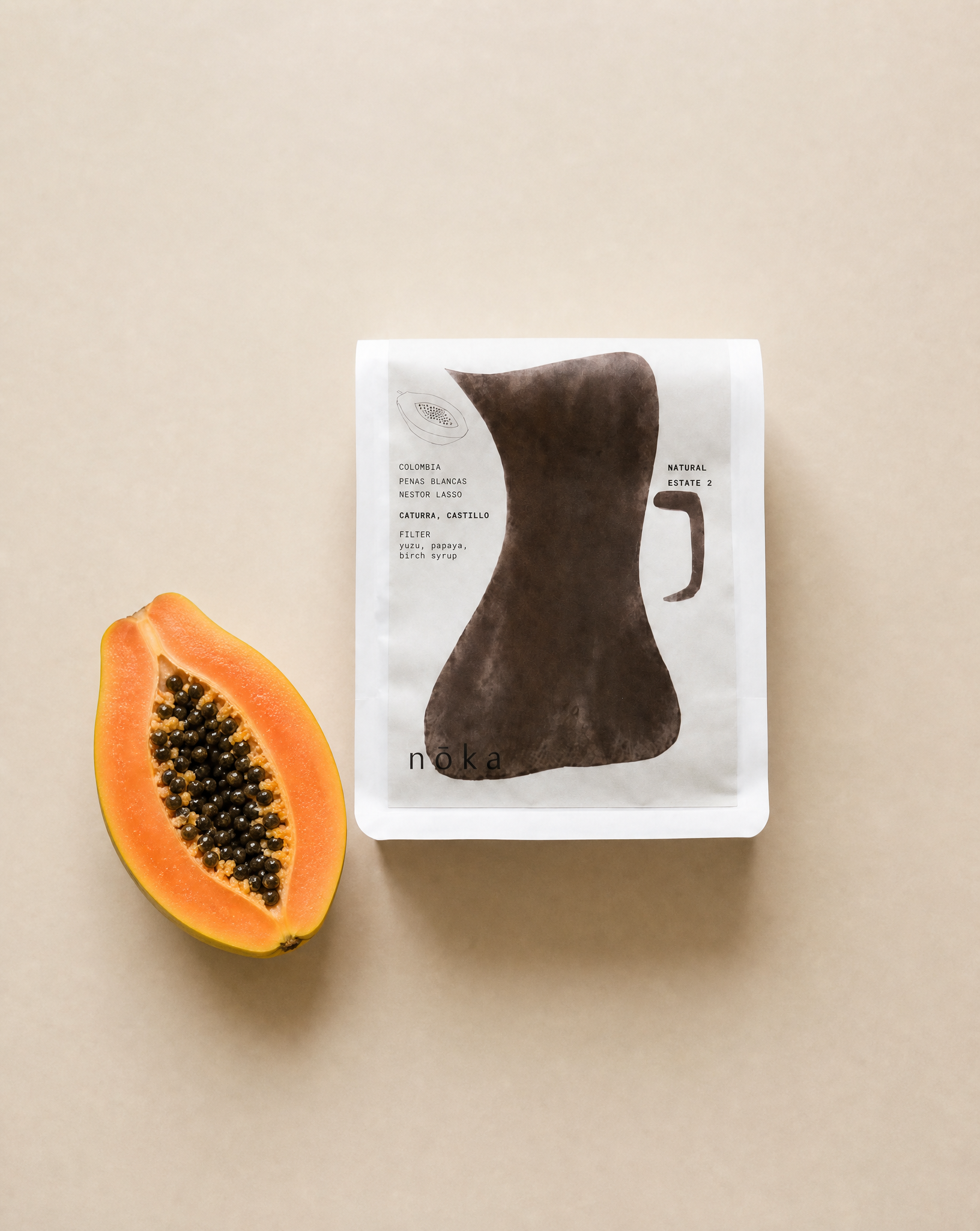 Noka Roastery COLOMBIA NESTOR LASSO kawa ziarnista specialty pod filtr 250 g