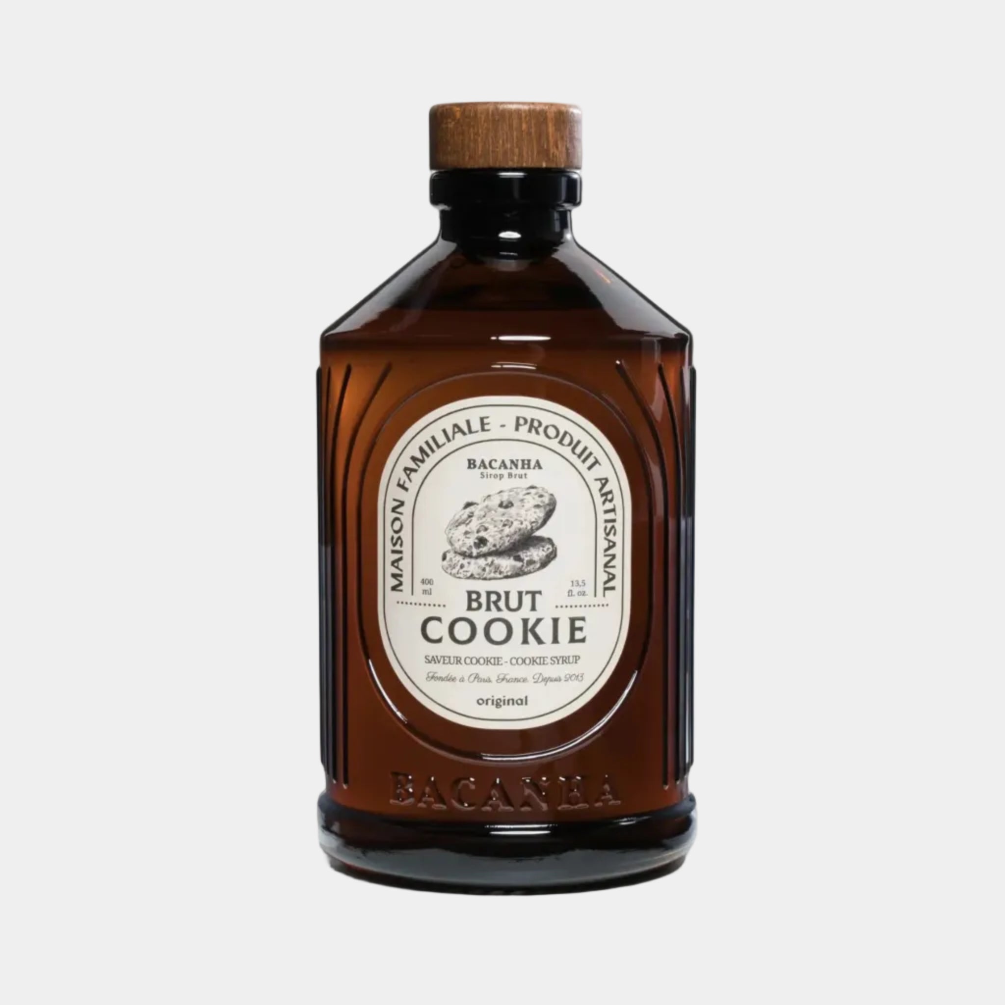 Syrop Bacanha o smaku ciasteczkowym - butelka 400 ml