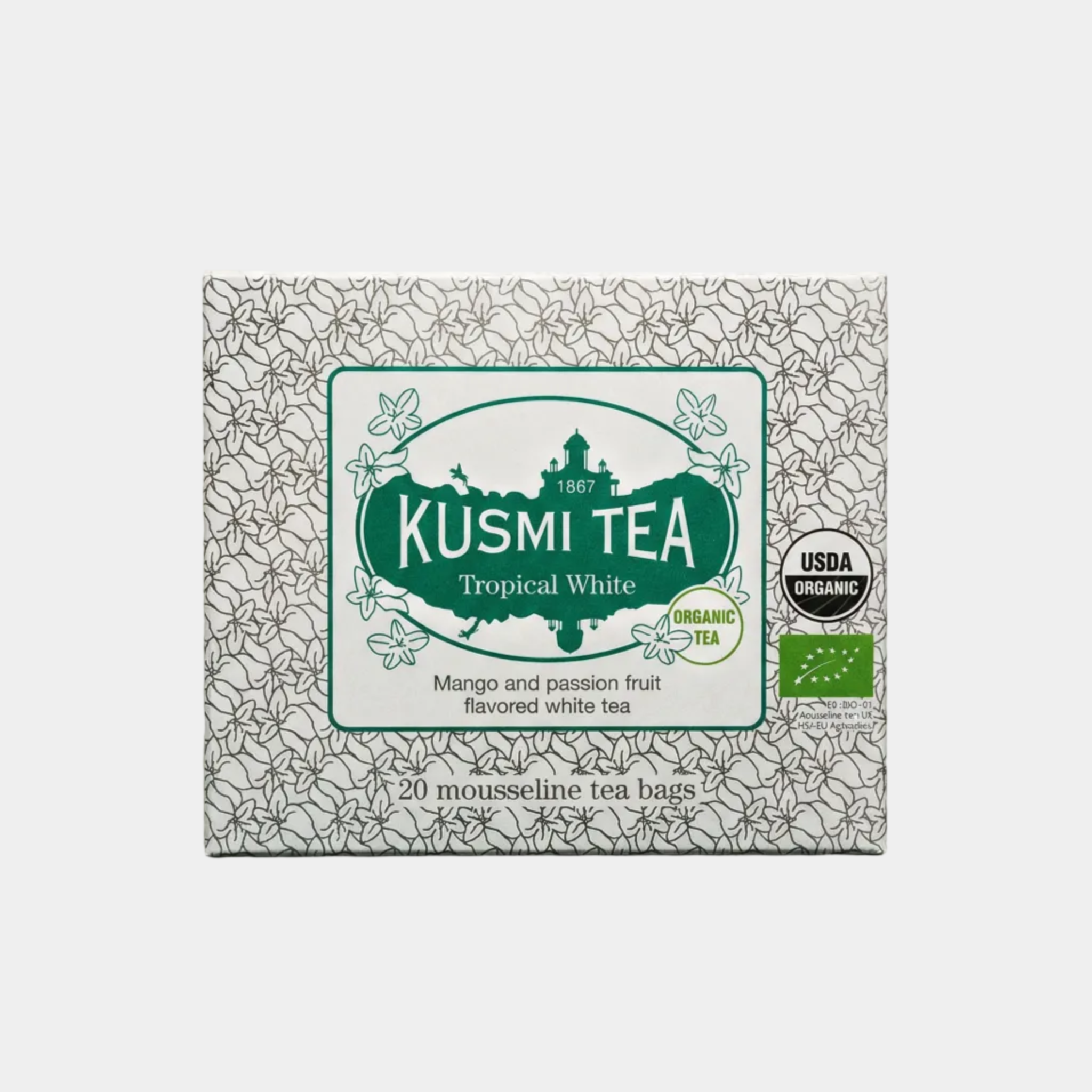 kusmi tea herbata biała w saszetakch
