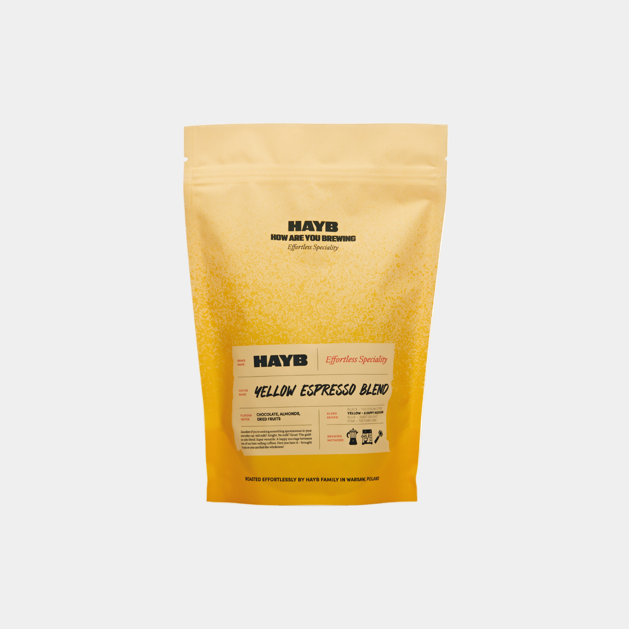 HAYB Coffee Yellow Espresso Blend - kawa ziarnista